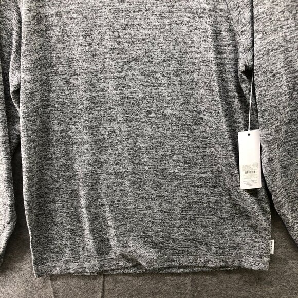 Bread & Boxers Long Sleeve Raglan T Shirt Mens L Gray Heather Crewneck Lounge - Picture 4 of 9